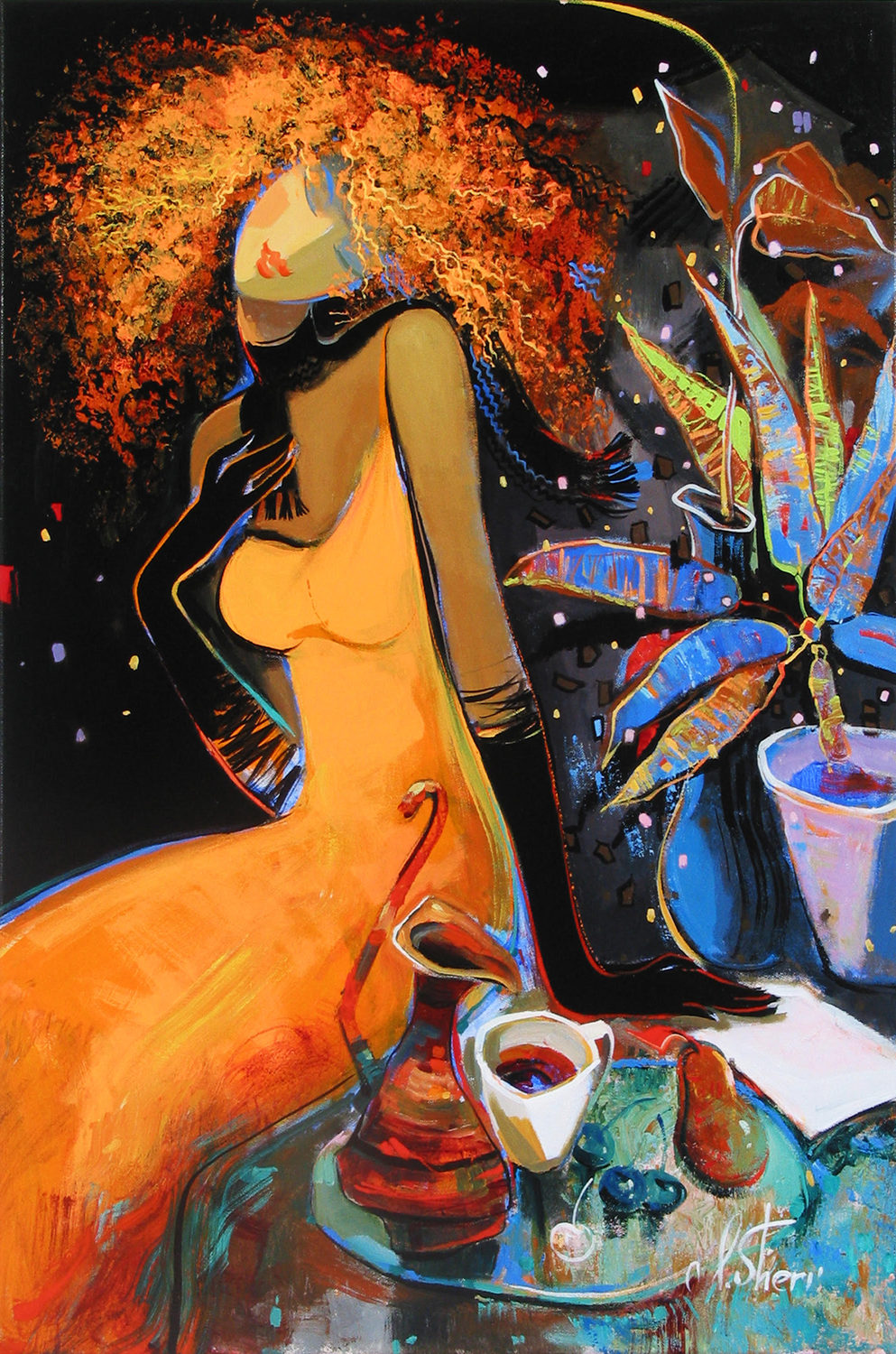 First snow, first letter